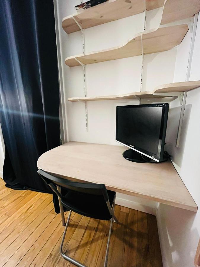 Apartament Stationnement Gratuit, 3Mn Du Metro, Parfait Pour Teletravailler Maisons-Alfort Zewnętrze zdjęcie